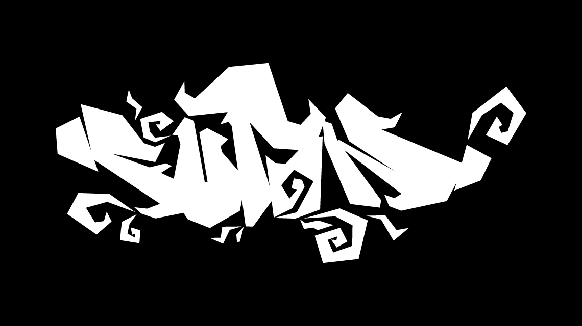 Typographie Graffiti vectoriel